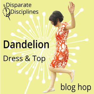 Dandelion Dress blog hop button 300px